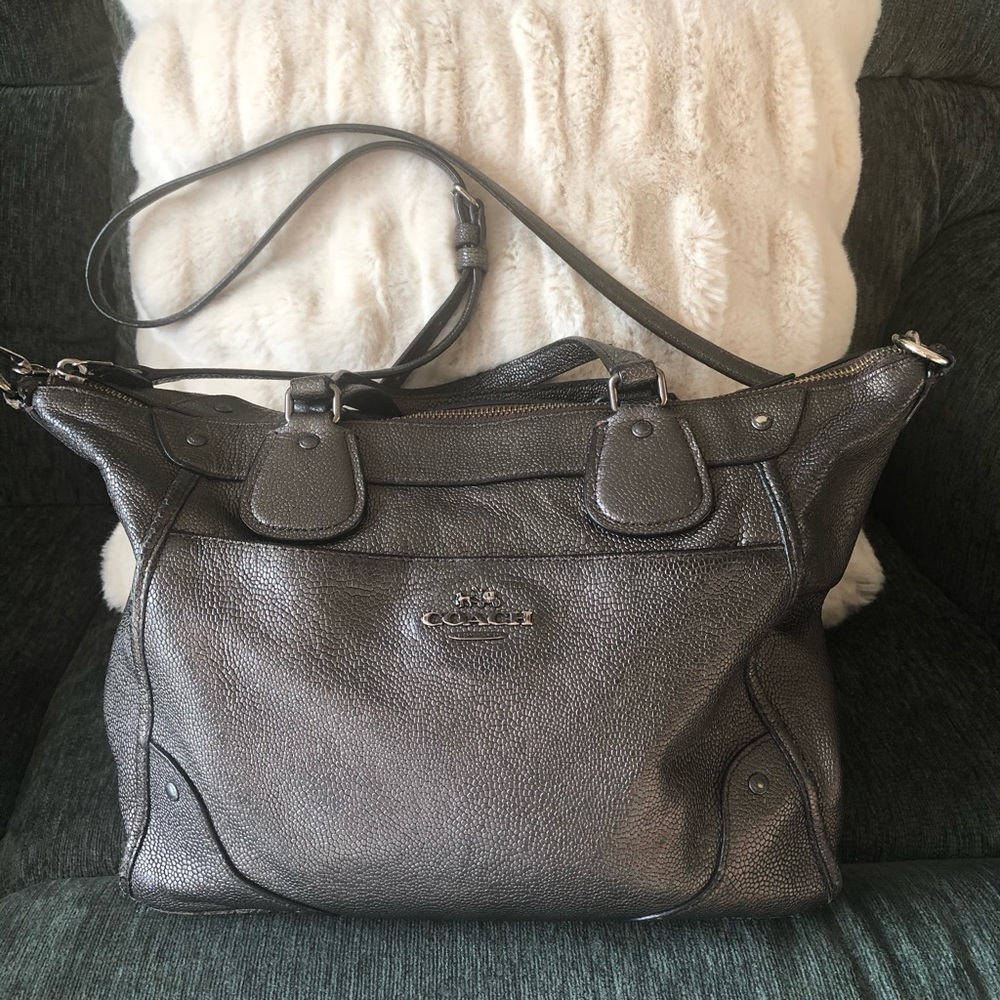 Metallic Coach Purse